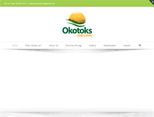 Tablet Screenshot of okotokslandscaping.com